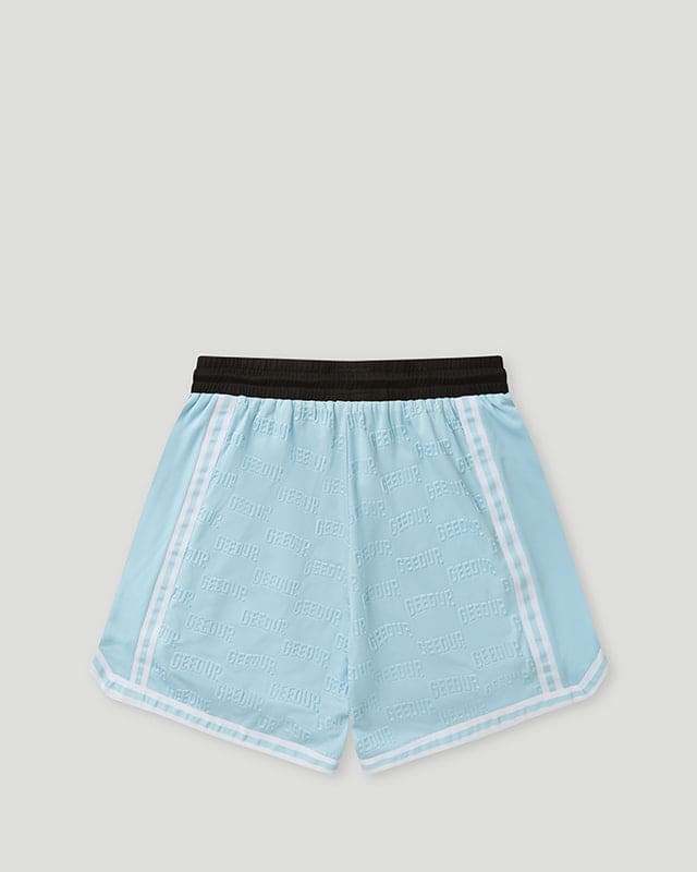 Emboss Mesh Shorts Cool Blue