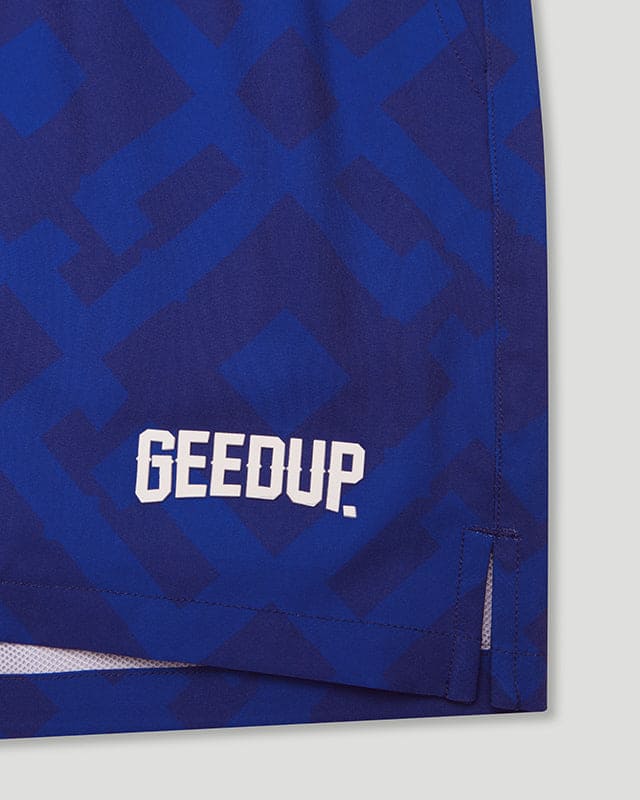 G Monogram Swim Shorts Royal Blue