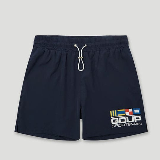 GDUP Sportsman Flag Shorts Navy