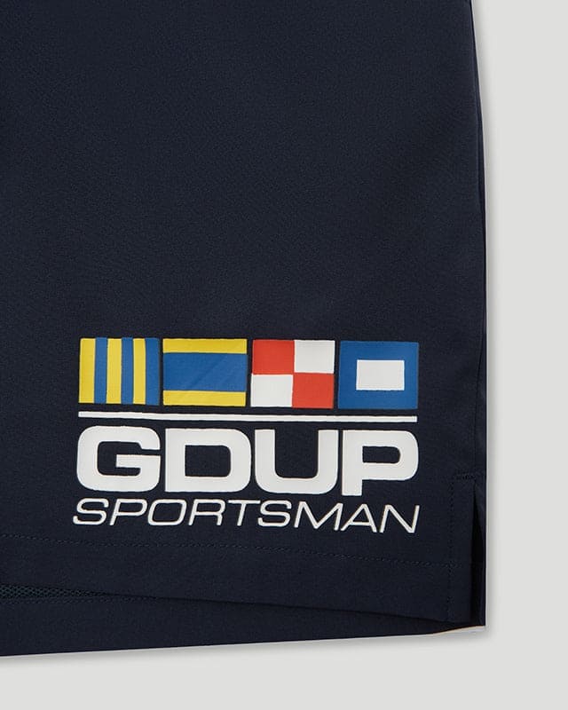 GDUP Sportsman Flag Shorts Navy