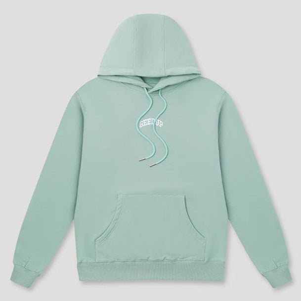 Micro Team Logo Hoodie Pistachio