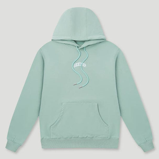 Micro Team Logo Hoodie Pistachio