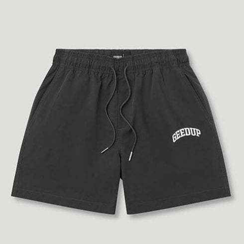 Micro Team Logo Shorts Grey