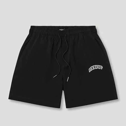 Micro Team Logo Shorts Black