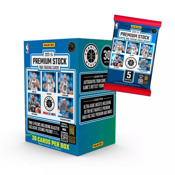 2023-24 Panini NBA PREMIUM Stock Basketball Trading Cards Blaster Box