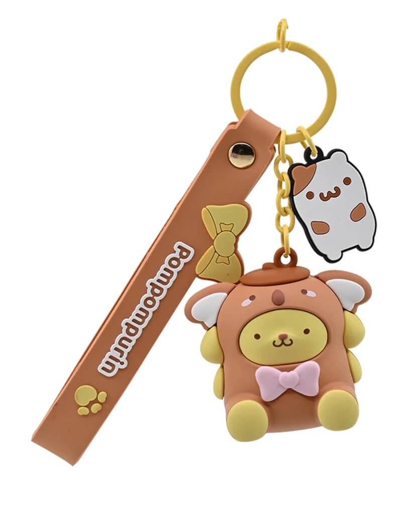 HELLO KITTY - Keychain w/hand strap - Animals (Window Box)