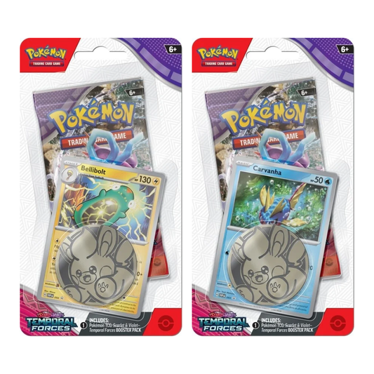 Pokemon Temporal Forces: 1-Pack Blister Carvanha/ Bellibolt