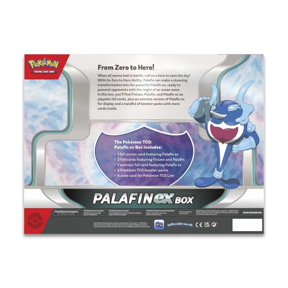 POKEMON TCG PALAFIN Ex Box