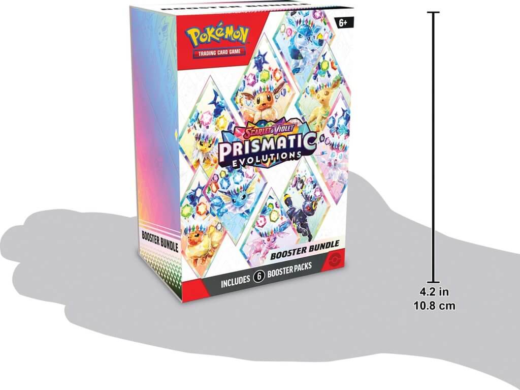 POKÉMON TCG Scarlet & Violet 8.5 Prismatic Evolutions Booster Bundle