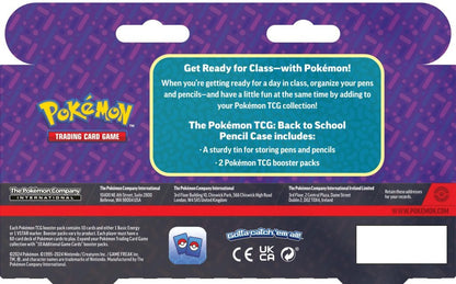 POKÉMON TCG Pencil Tin 2024 (incl. 2 Booster Packs)