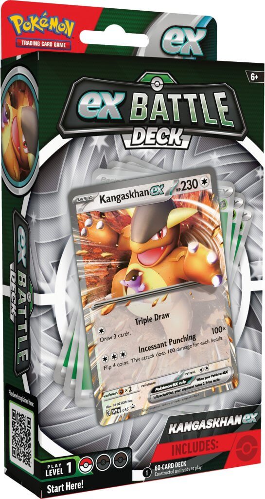 POKÉMON TCG Kangaskhan OR Greninja ex Battle Deck