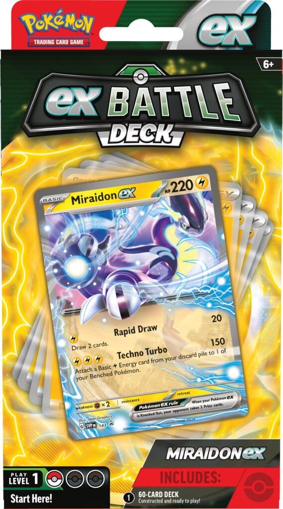 POKÉMON TCG Victini OR Miraidon ex Battle Deck