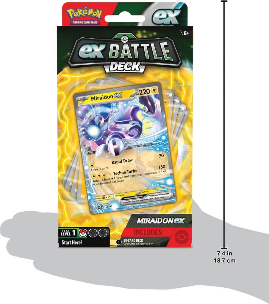 POKÉMON TCG Victini OR Miraidon ex Battle Deck