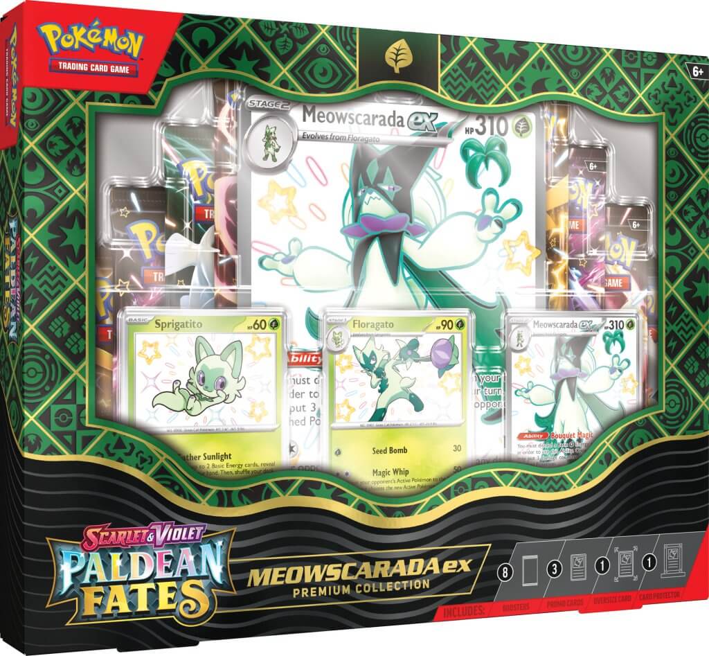 POKEMON TCG Scarlet & Violet 4.5 Paldean Fates Premium Collection