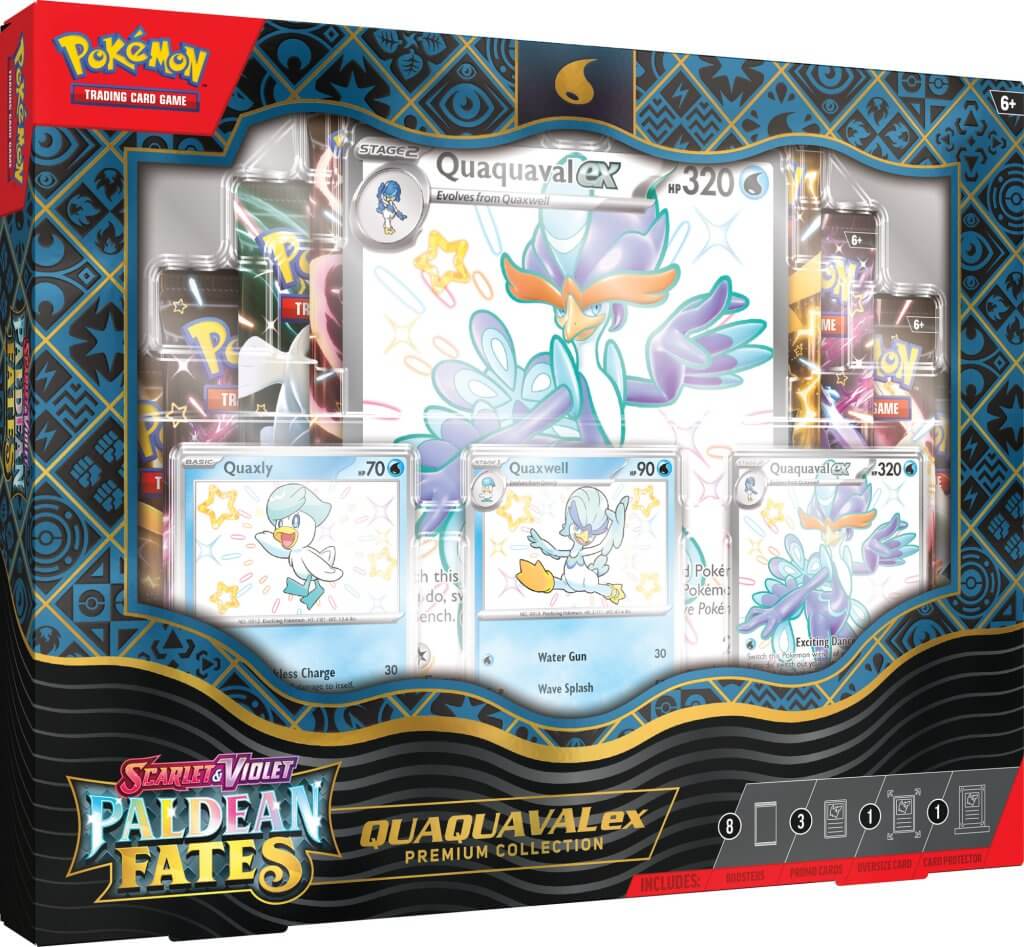 POKEMON TCG Scarlet & Violet 4.5 Paldean Fates Premium Collection