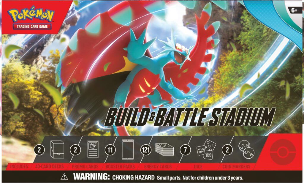 POKÉMON TCG Scarlet & Violet 4 Paradox Rift Build & Battle Stadium