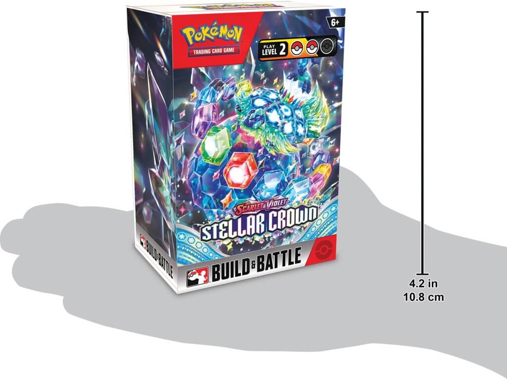 POKÉMON TCG Scarlet & Violet 7 Stellar Crown Build & Battle Box