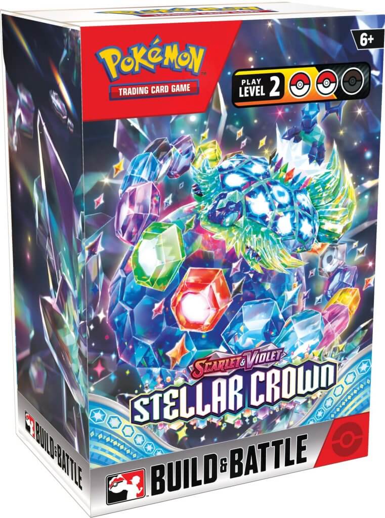 POKÉMON TCG Scarlet & Violet 7 Stellar Crown Build & Battle Box