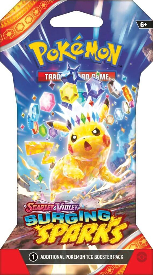 POKÉMON TCG Scarlet & Violet 8 Surging Sparks Blister Pack