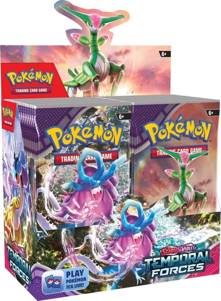 Pokémon TCG Scarlet & Violet 5 TEMPORAL FORCES Booster