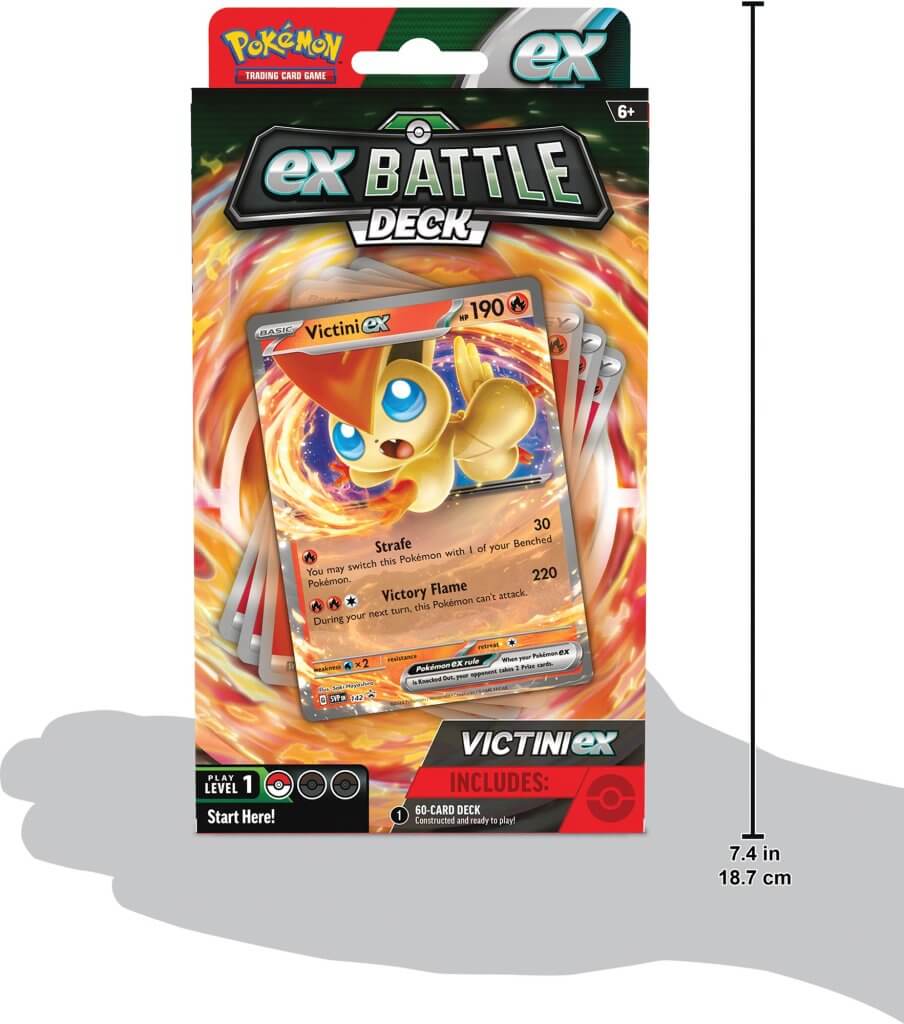 POKÉMON TCG Victini OR Miraidon ex Battle Deck