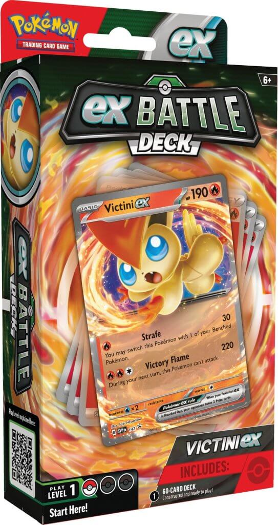 POKÉMON TCG Victini OR Miraidon ex Battle Deck