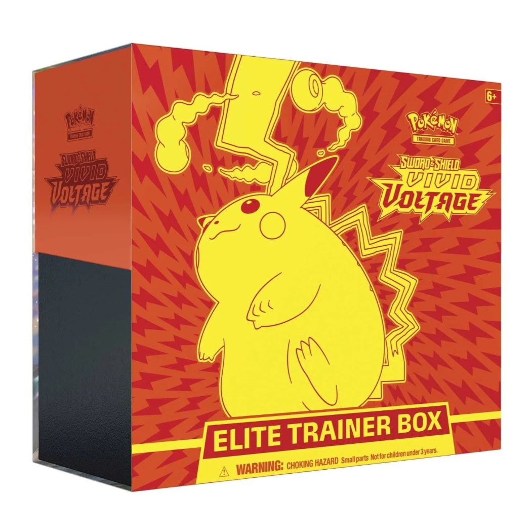 POKÉMON TCG: Sword & Shield VIVID VOLTAGE Elite Trainer Box