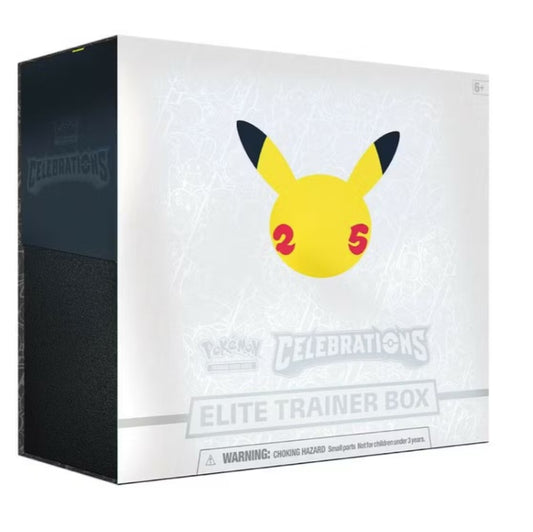 Pokémon TCG: 25th Year Celebrations Elite Trainer Box