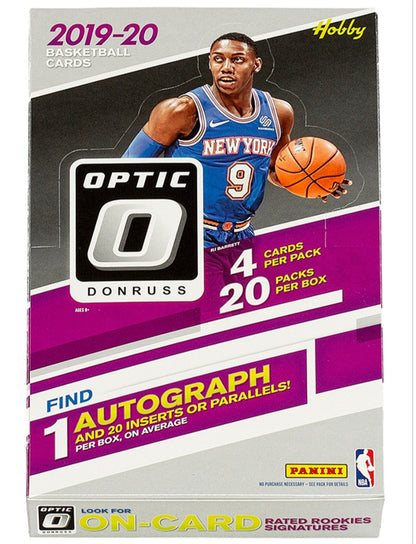 2019-20 Panini Donruss OPTIC Basketball Hobby Box