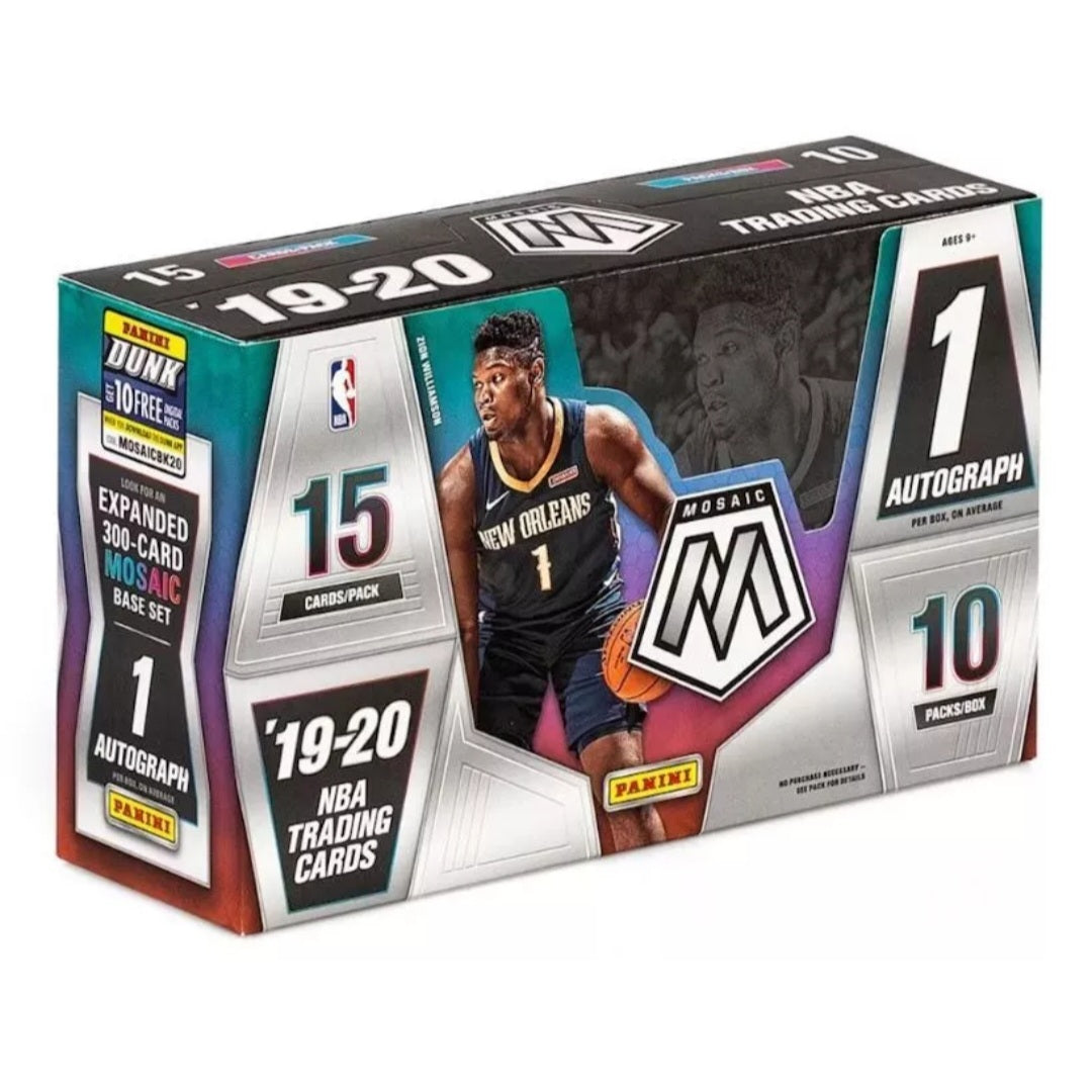 2019-20 Panini Mosaic Basketball Hobby Box