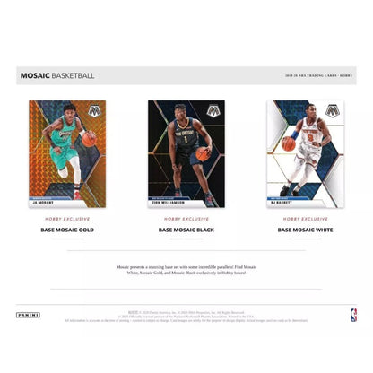 2019-20 Panini Mosaic Basketball Hobby Box