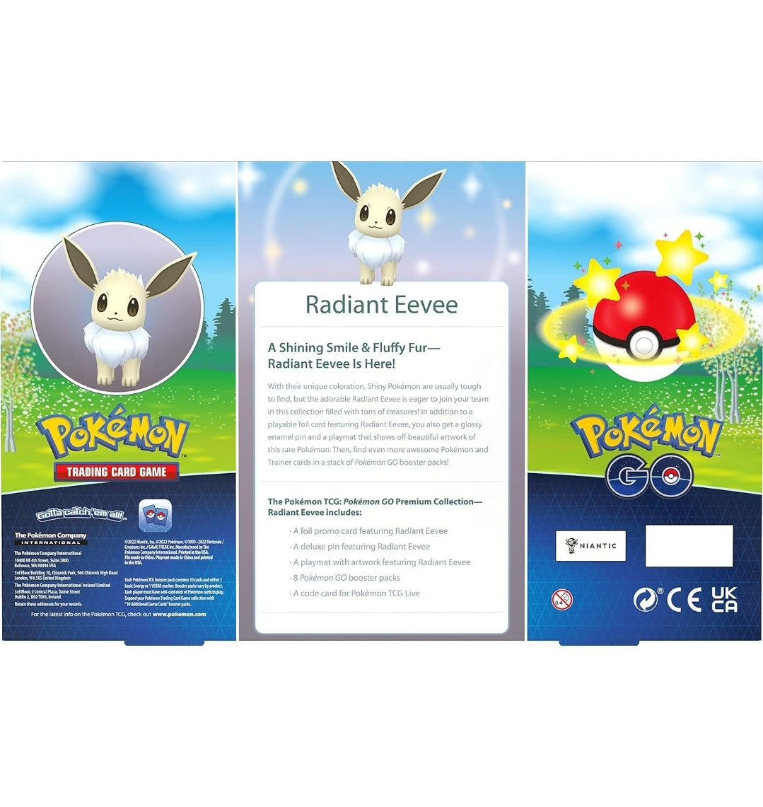 Pokémon TCG Radiant Eevee Premium Collection Box