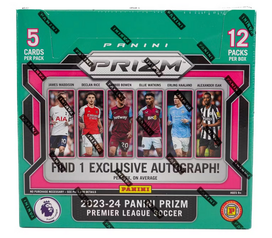 2023-24 Panini PRIZM Premier League Soccer International Hobby Box