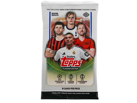 2024-25 Topps UEFA Club Competitions Soccer Hobby Pack