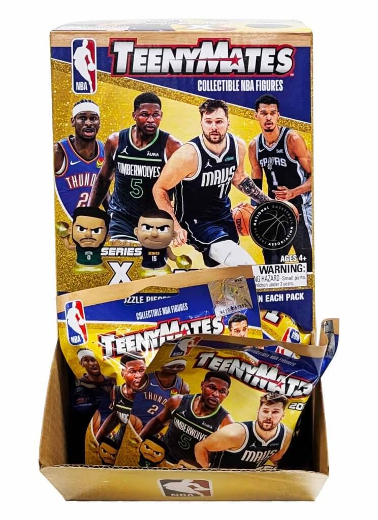 TEENYMATES 2025 NBA Gold Edition Series- assorted