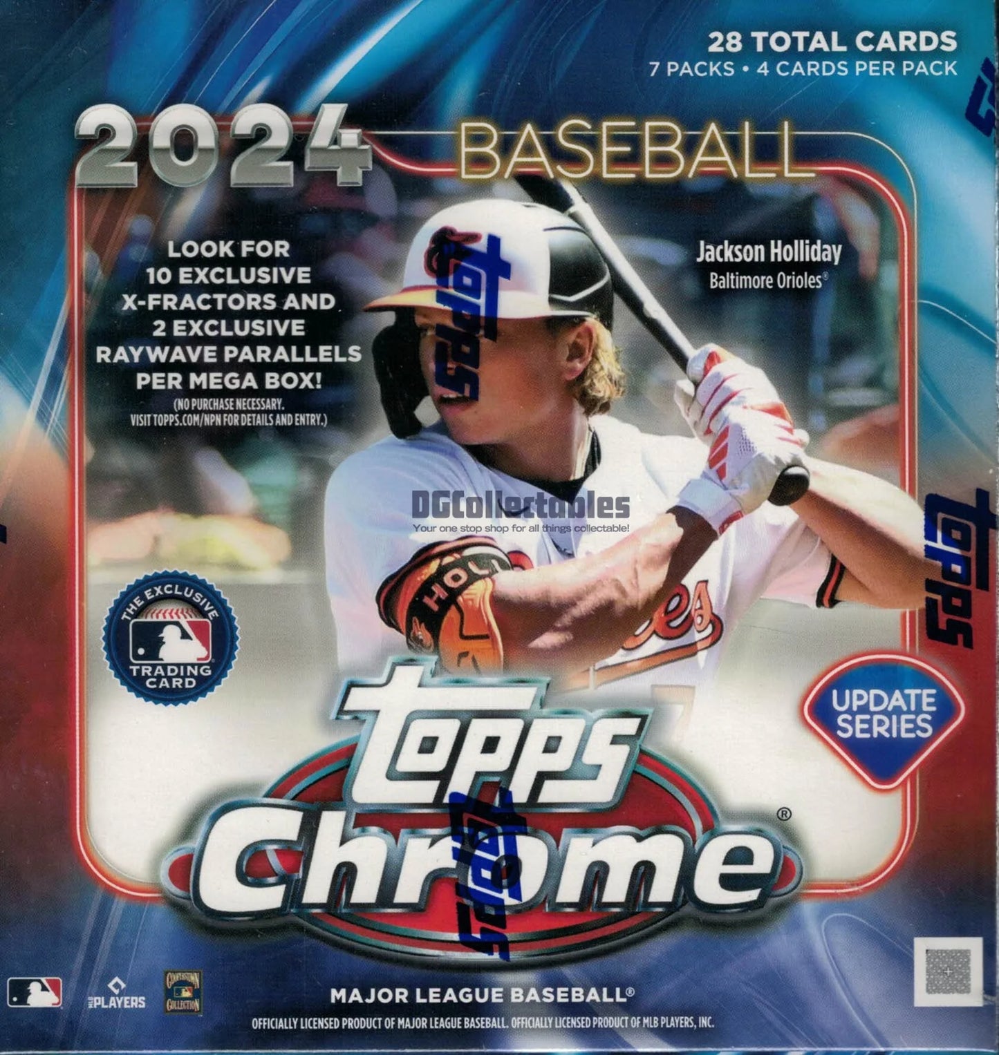 2024 Topps MLB Chrome Update Series Baseball Mega Box