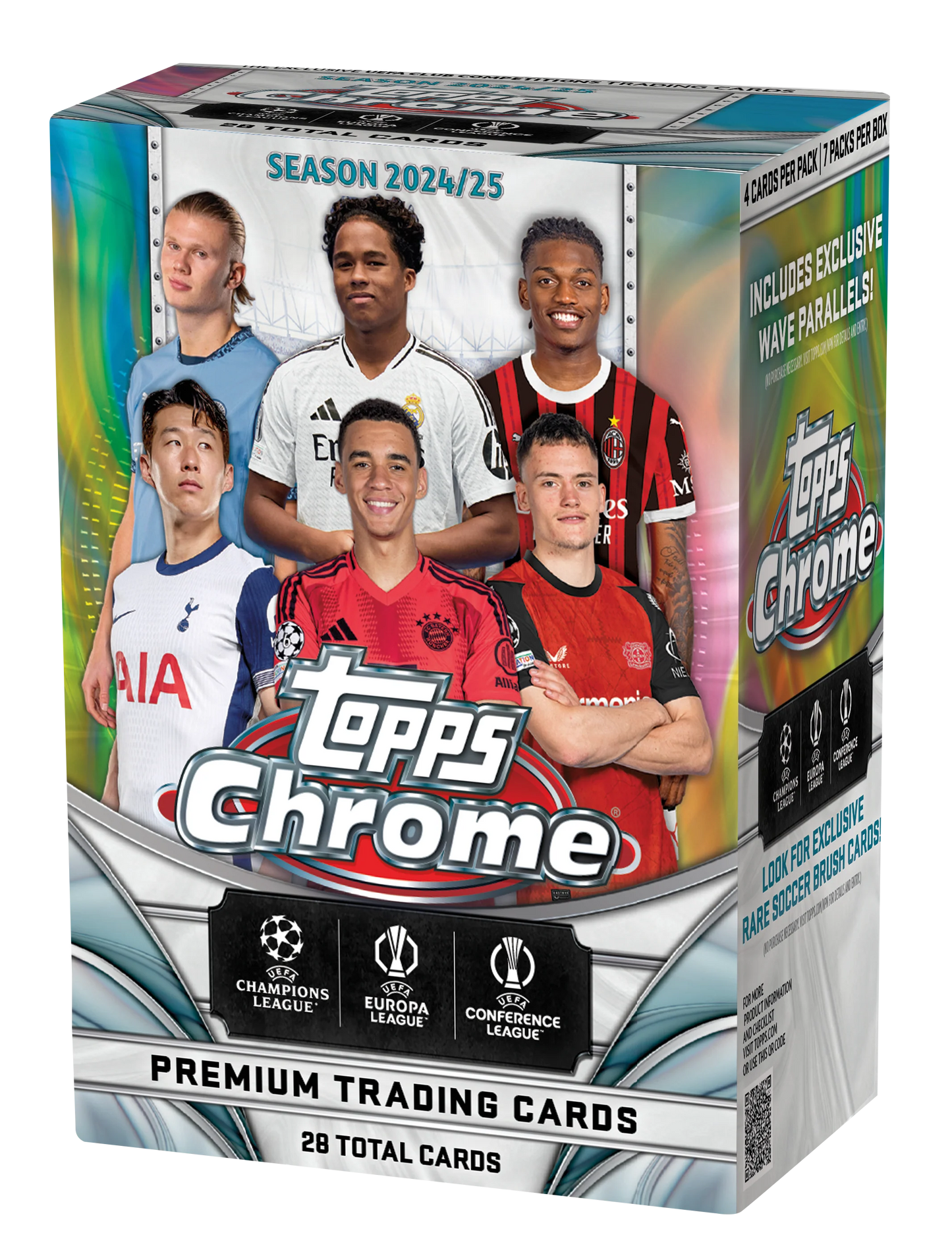 2024-25 Topps Chrome® UEFA Club Competitions - Value Box