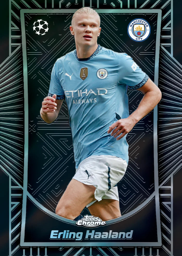 2024-25 Topps Chrome® UEFA Club Competitions - Value Box