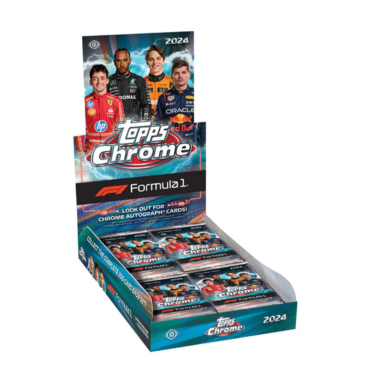 2024 Topps Chrome F1 FORMULA 1 Hobby Box