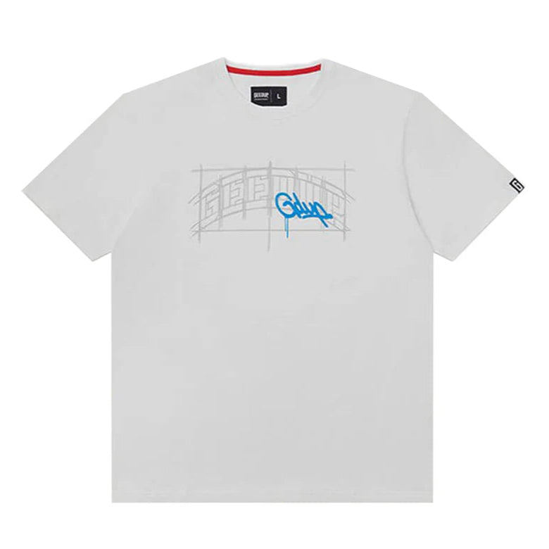 Team Logo Sketch T-Shirt White