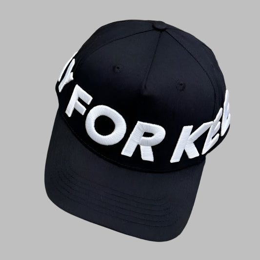 Play For Keeps Hat Black/White