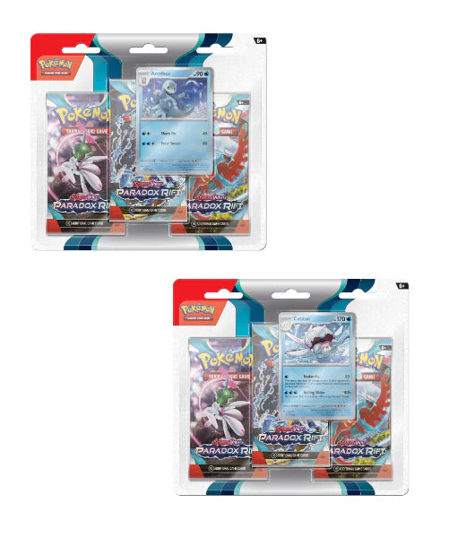 Pokemon TCG: Scarlet & Violet Paradox Rift 3 Pack Blister