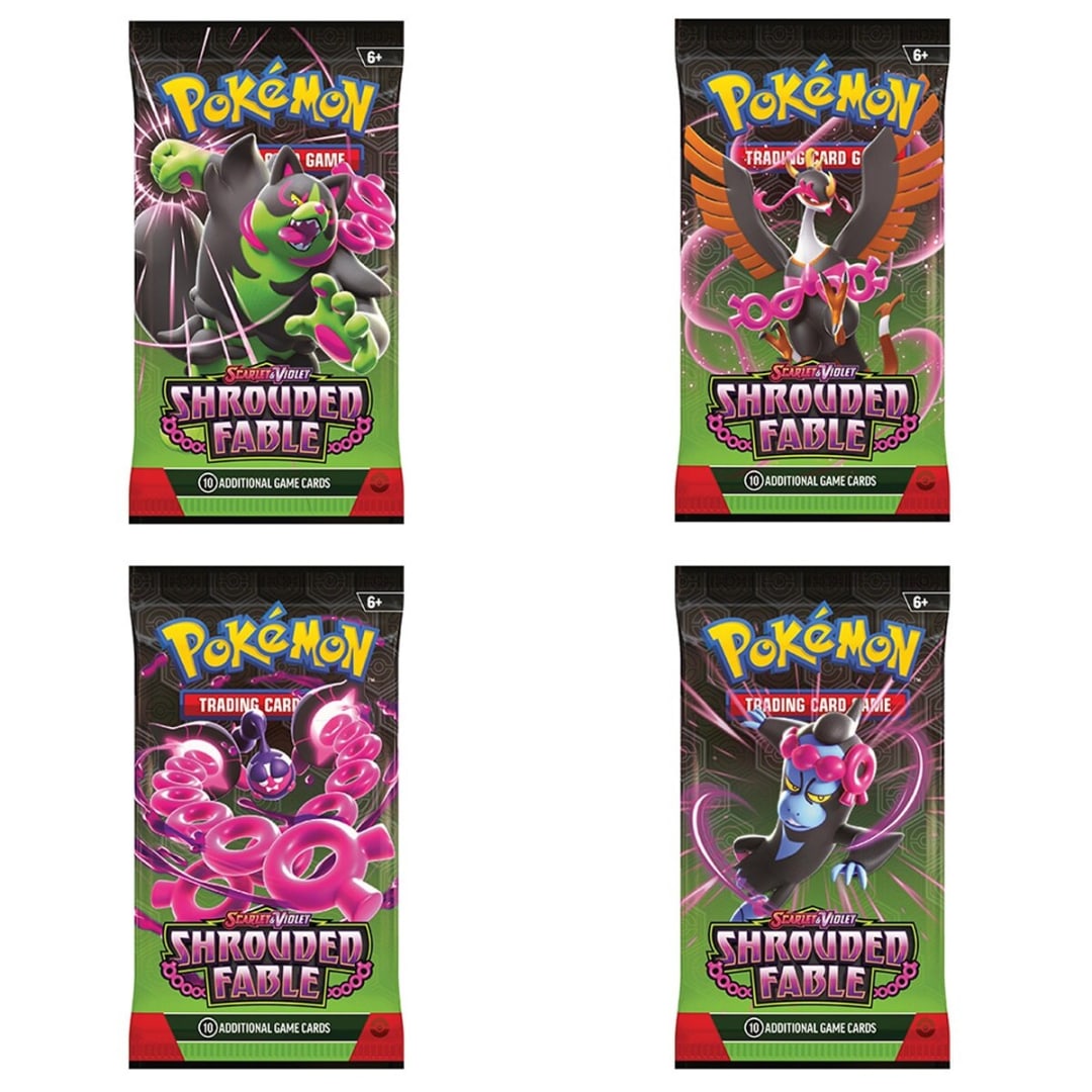 Pokemon TCG: Scarlet & Violet Shrouded Fable KINGAMBIT Illustration Collection