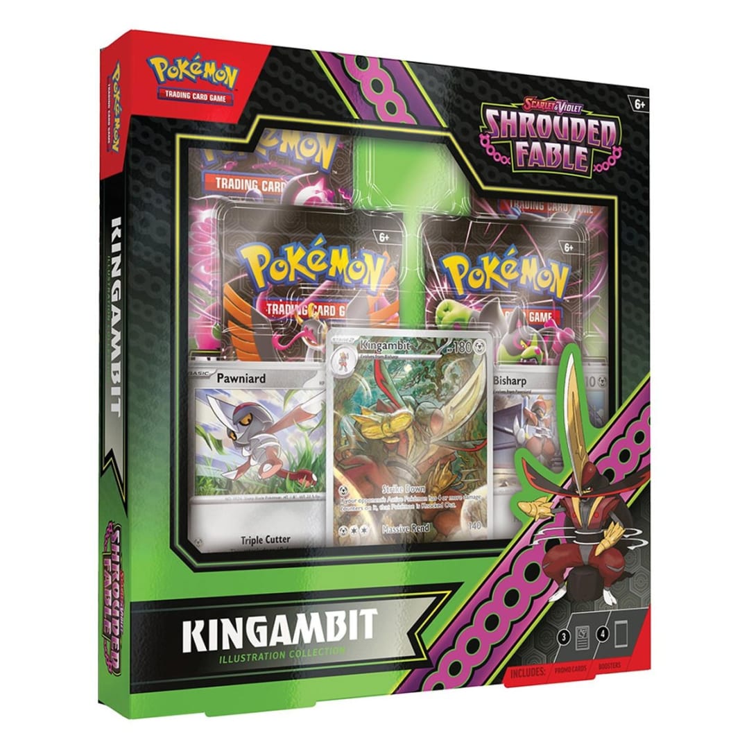 Pokemon TCG: Scarlet & Violet Shrouded Fable KINGAMBIT Illustration Collection
