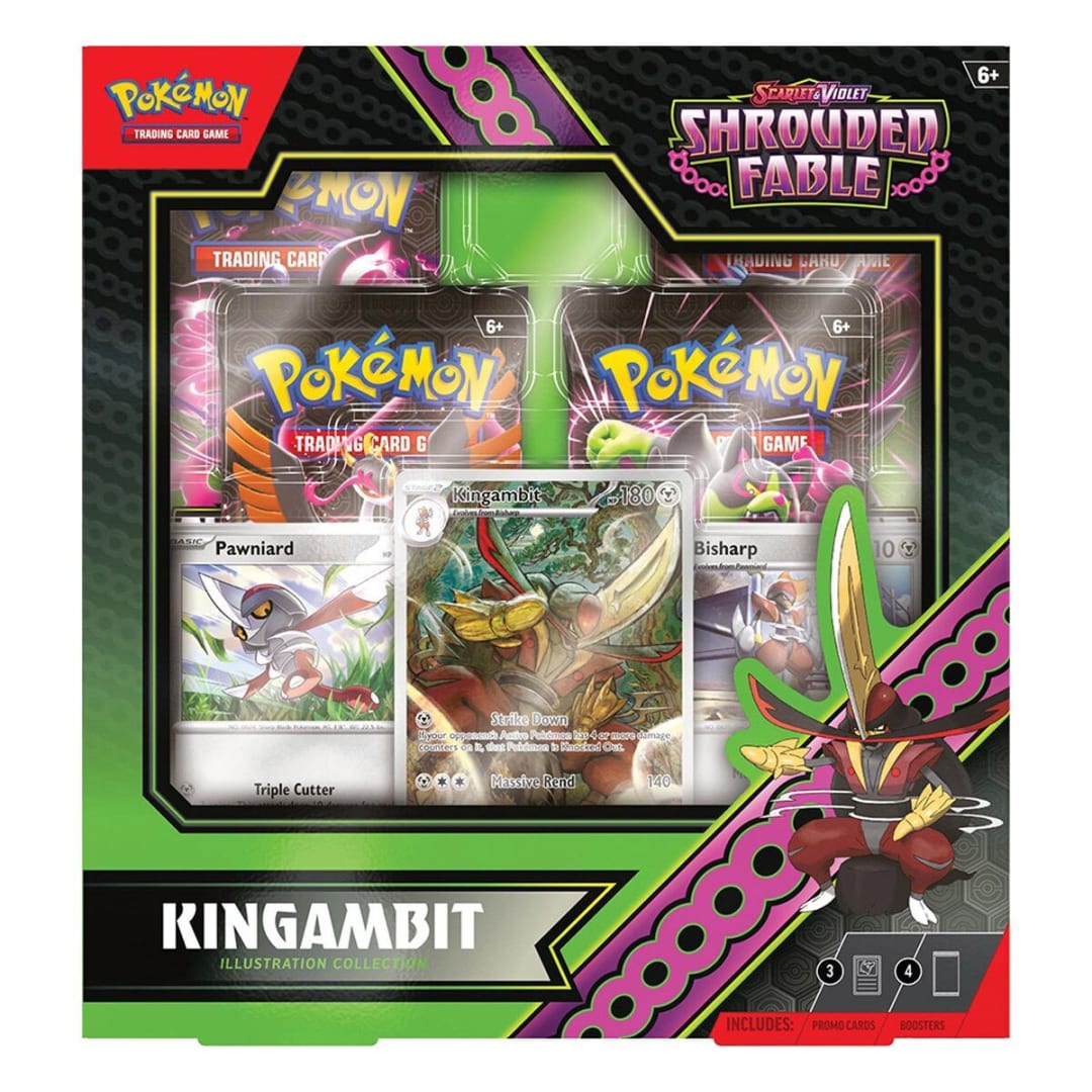 Pokemon TCG: Scarlet & Violet Shrouded Fable KINGAMBIT Illustration Collection