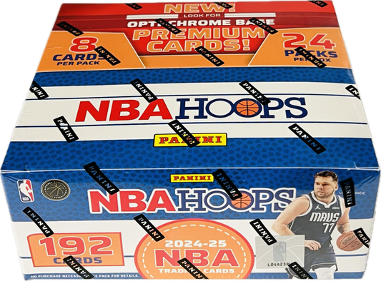 2024-25 Panini NBA HOOPS Basketball Retail Box 24pk Box