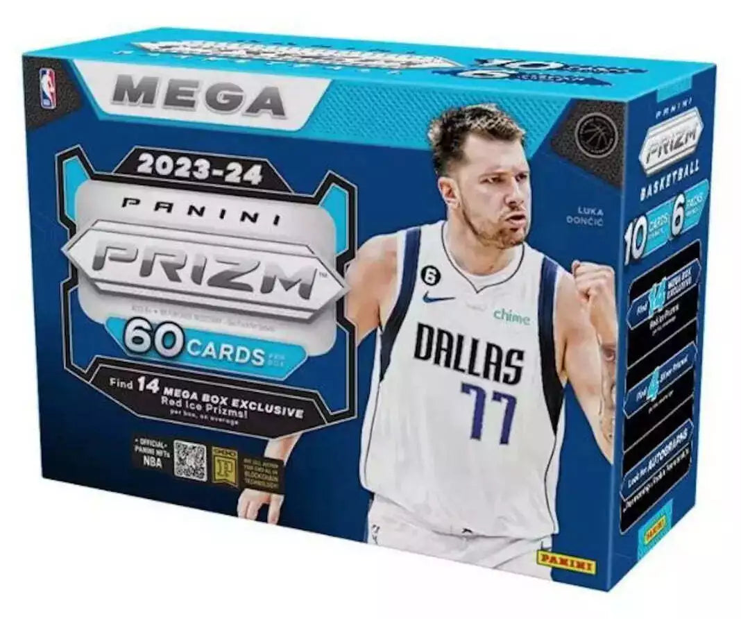 2023/24 Panini Prizm Basketball 6-Pack Mega Box (Red Ice Prizms)