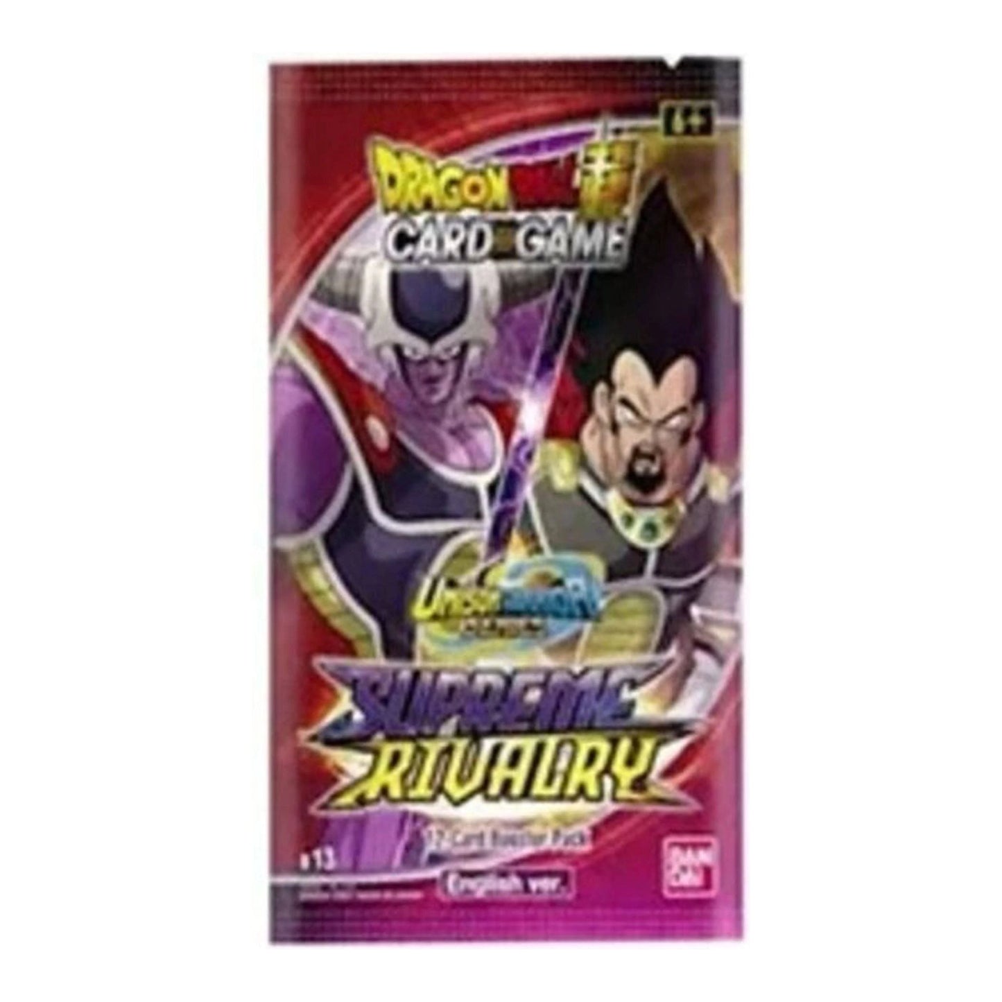 Dragon Ball Z Super Unison Warrior SUPREME RIVALRY Booster Pack