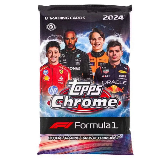 2024 Topps Chrome F1 FORMULA 1 Hobby Pack