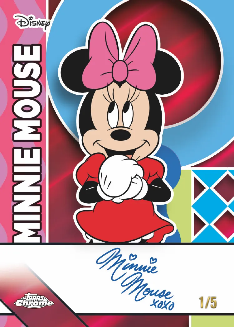 Minnie Mouse — Autograph 1/5